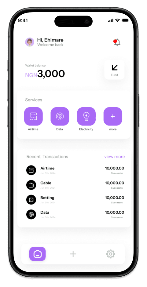 Payton App Interface